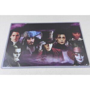 Johnny Depp Movie Character Poster Print Mad Hatter Jack Sparrow Charlie Sam